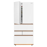 Toshiba GR-RM919WI-PGX(B3) 684L 6 Doors Fridge Japandi Artisan Fuji White