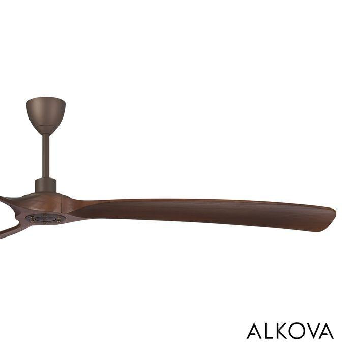 Alpha Alkova MAYSA G2-3B/84 WALNUT/ORB Ceiling Fan 84" 3 Blade Walnut ORB