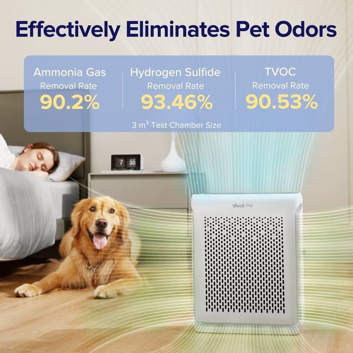 Levoit LAP-V102S-WUS Vital 100S Pet Care Smart True HEPA Air Purifier