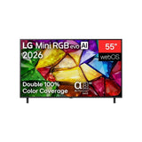 LG 55MRGB86BSA 55" Mini RGB evo Ai MRGB86 4k Smart TV 2026