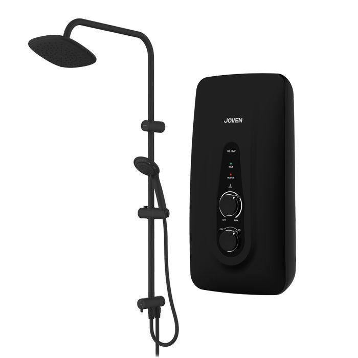 Joven SB11IP R/S MATT BLACK Home Shower Rain 4.2kW Shower Inverter DC Pump Matt Black