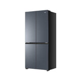 Haier G610L 4 Doors Fridge Twin Inverter Metal/Silk in Blue