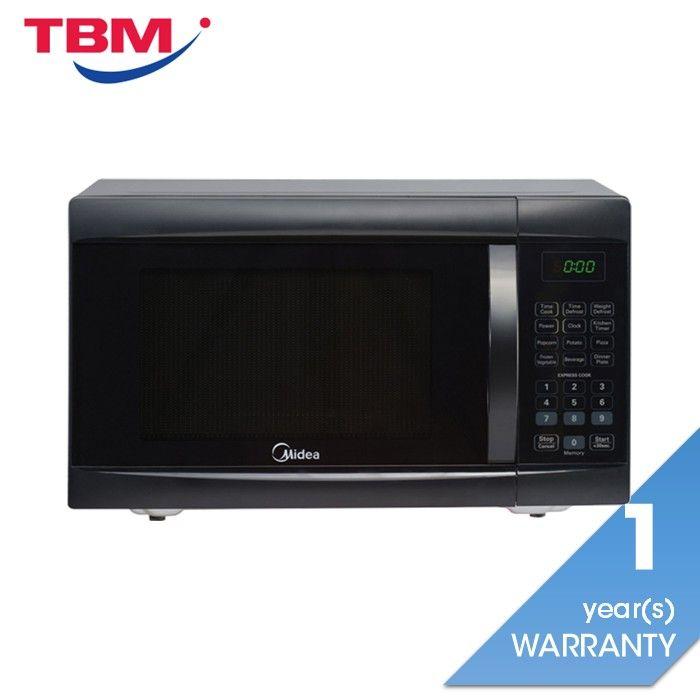 Midea EM825AGS-BK 25.0L Microwave Oven With 8 Auto Menu Setting Black