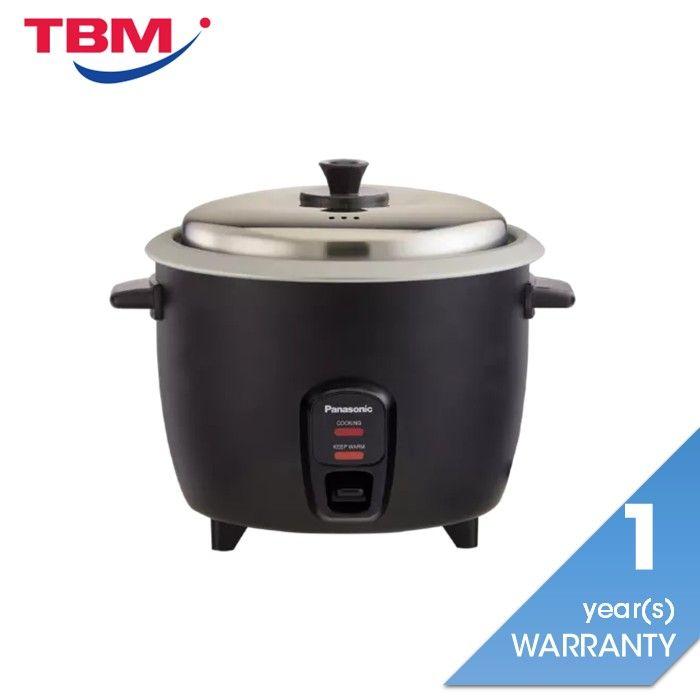 Panasonic SR-EC10HKSK 1.0L Conventional Rice Cooker Overheat Protection Matte Black