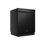 Haier Freestanding Dishwasher Black Glass Dark Grey