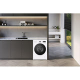 LG FB1208S6W 8kg Front Load Washer With 6 Motion Inverter Direct Drive