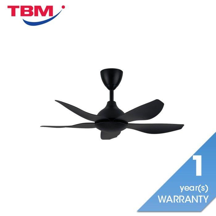 Alpha Vannus SENI-5B/40 MATT BLACK Ceiling Fan 40" 5 Blades Matt Black