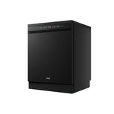 Haier Freestanding Dishwasher Black Glass Dark Grey