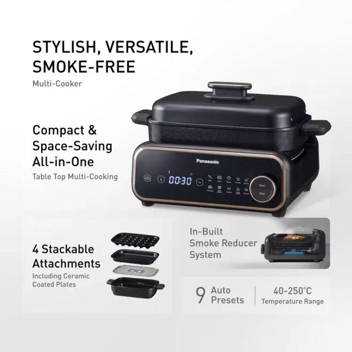 Panasonic NF-GM401KSK Multi Cooker 9 Auto Menu Smoke Reduce
