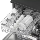 Panasonic NP-FMK16XEMY Free-Standing Dishwasher 60cm 15 Place Settings With Nanoex Black Finishing