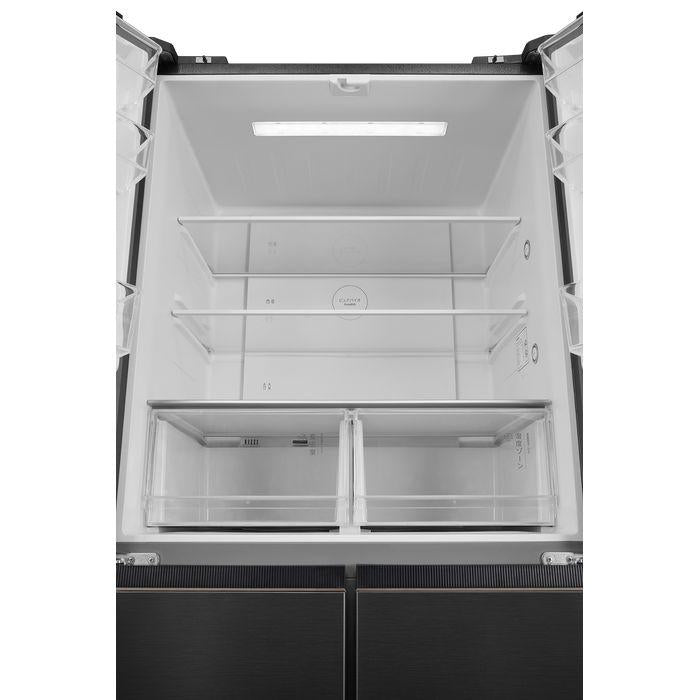 Toshiba GR-RF531WI-PMY(60E) G530L 4 Doors Fridge French Door Inverter Andes Grey