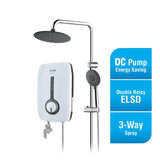 Alpha EZY-I RAINSHOWER IVORY WHITE Rainshower DC Pump Ivory White