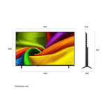 LG 65NU855BPSA 65" Nano 4K UHD AI NU85 Smart TV