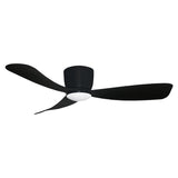 Alpha Alkova MILI-3B/52 LED HG MATT BLACK Ceiling Fan 52" 3 Blades Matt Black
