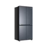 Haier G610L 4 Doors Fridge Twin Inverter Metal/Silk in Blue