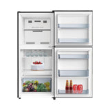 Midea MDRT268MTB28-MY G200L 2 Doors Fridge Inverter Quattro Black