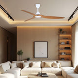 Alpha Alkova MONTI-3B/72 CARAMEL/MW Ceiling Fan 72" 3 Blades Caramel Matt White