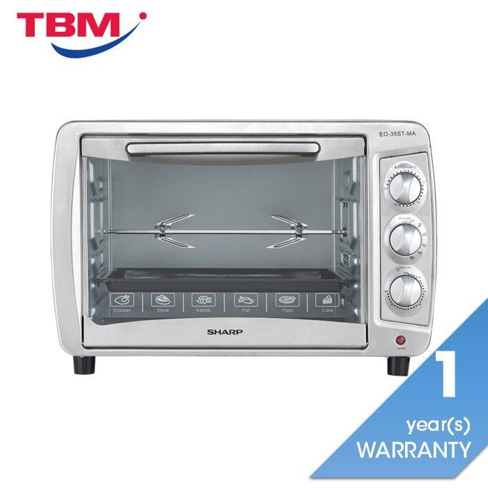 Sharp EO35STMA Electric Oven Stainless Steel 35.0L