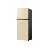 Haier 2 Doors Fridge 240L Non-Inverter Metal Finishing Beige