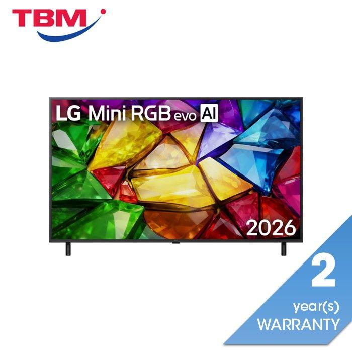 LG 55MRGB86BSA 55" Mini RGB evo Ai MRGB86 4k Smart TV 2026