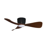 Alpha Alkova MILI-3B/42 LED HG WALNUT/MB Ceiling Fan 42" 3 Blades Walnut Matt Black