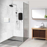 Joven SL30 IP R/S BLACK Home Shower Rain Shower With DC Pump Black