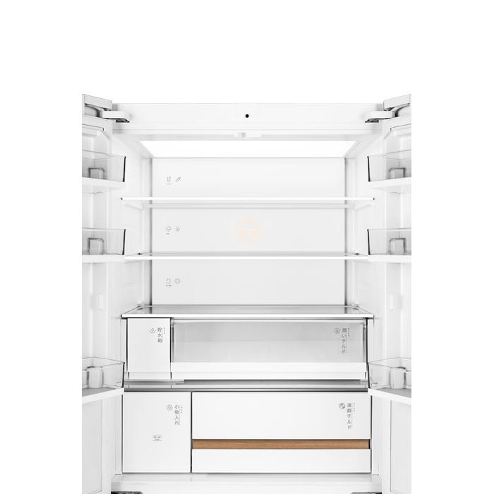 Toshiba GR-RF690WI-PGY(67) 4 Doors Japandi Fridge 580L Fuji White