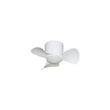 Alpha Alkova MILI-3B/22 LED HG MATT WHITE Ceiling Fan 22" 3 Blades Matt White