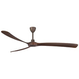 Alpha Alkova MAYSA G2-3B/84 WALNUT/ORB Ceiling Fan 84" 3 Blade Walnut ORB