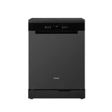 Panasonic NP-FMK16XEMY Free-Standing Dishwasher 60cm 15 Place Settings With Nanoex Black Finishing