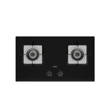 Haier HC-Q572SGB 2 Burners Gas Hob Cooktop 5.0kW