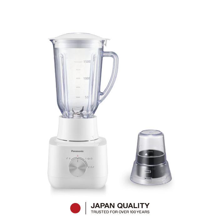 Panasonic MX-EP5112WSK 1.5L Blender Wet & Dry Mil Safety Lock And Thermal Cut Off Safety White