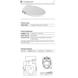 JoyLife JTS-001-V Manual Bidet V Shape