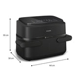 Philips NA150/09 7.1L Air Fryer Dual Basket 1000 Series