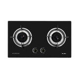 Elba EGH-M8442G(BK) Glass Hob 2 Burners Temperred Glass Black