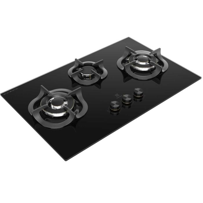 Electrolux EHG8321BC Built-In Gas Hob 80CM 3 Burner