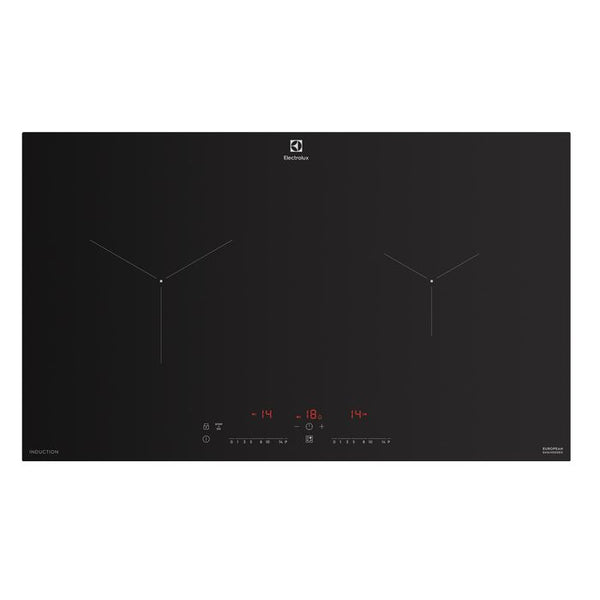 Electrolux EHI7260BB Built-In Induction Hob 70CM 2 Zone Touch Control Panel Ceramic Glass Black