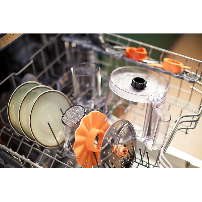 Philips HR7320/11 Food Processor 700W, 2-In-1 Disc, 19 Functions (Black)