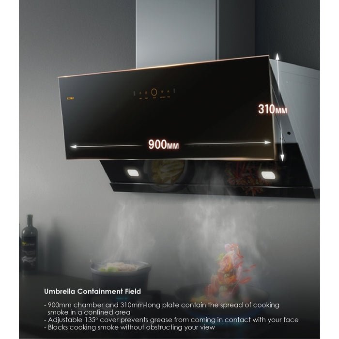 Fotile JQG9031 Cooker Hood 90CM 1340M3/H