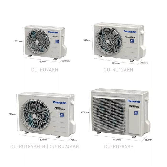 [1.5HP][Inverter] Panasonic IN:CS-KU12AKH-1 Air Cond 1.5HP X-Deluxe Inverter R32