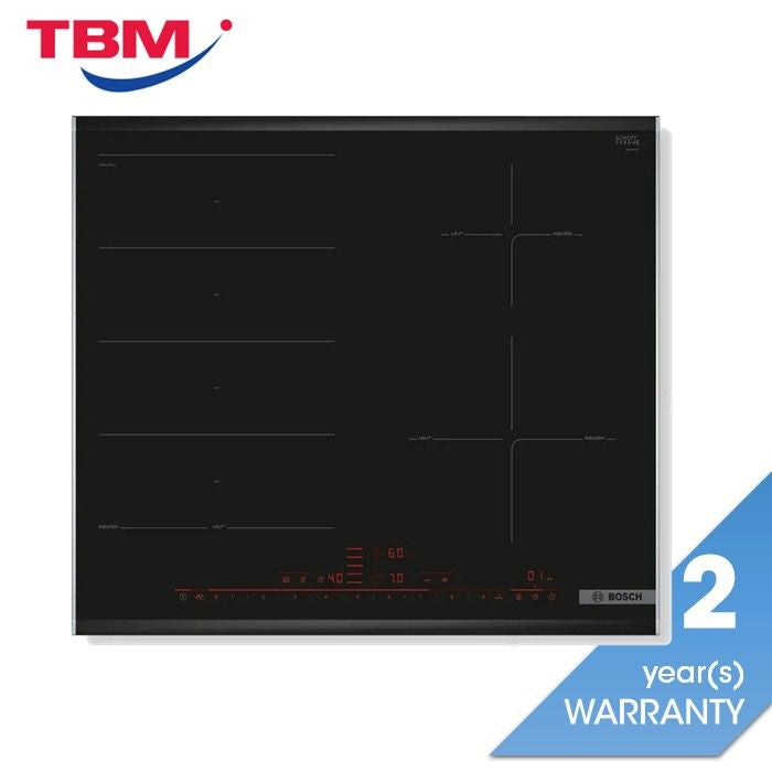 Bosch PXE675DC1E Electric Hobs 60Cm Induction Ceramic Hob 3 Zones