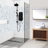 Joven SB11IP R/S MATT BLACK Home Shower Rain 4.2kW Shower Inverter DC Pump Matt Black