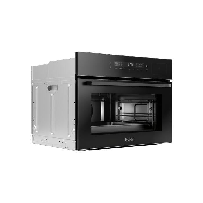 Haier Built-In Steam Combi Oven 55L 45cm Black