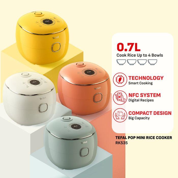 Tefal RK535A 0.7L POP Rice Cooker Eucalyptus 0.7L (4 Cups)