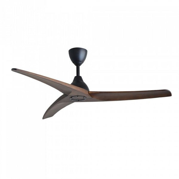 Alkova ASTA 3B/56 WALNUT MATT BLACK Ceiling Fan 56" 3 Blades Walnut Matt Black | TBM Online