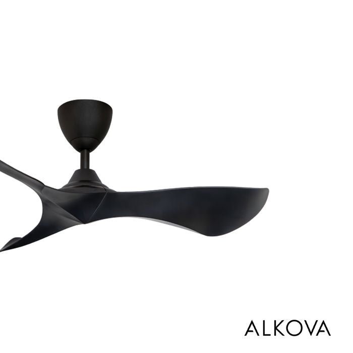 Alkova KOKO G2 3B/40 MATT BLACK Ceiling Fan 3 Blades 40 Inch Matt Black | TBM Online