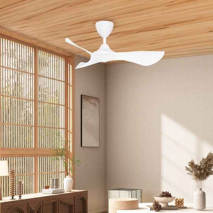 Alkova KOKO G2 3B/40 MATT WHITE Ceiling Fan 3 Blades 40 Inch Matt White | TBM Online