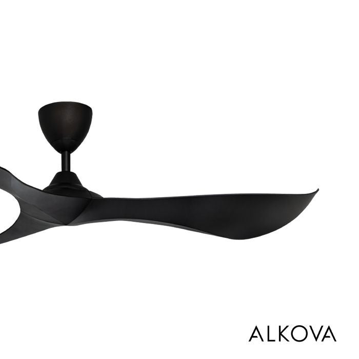 Alkova KOKO G2 3B/56 MATT BLACK Ceiling Fan 3 Blades 56 Inch Matt Black | TBM Online