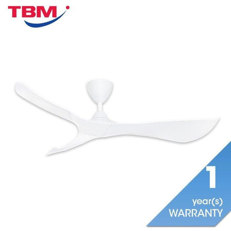 Alkova KOKO G2 3B/56 MATT WHITE Ceiling Fan 3 Blades 56 Inch Matt White | TBM Online