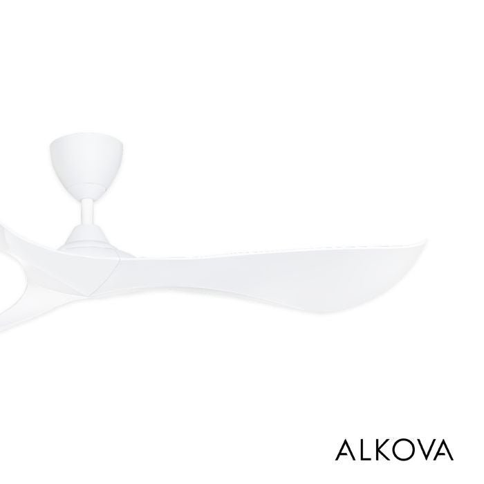 Alkova KOKO G2 3B/56 MATT WHITE Ceiling Fan 3 Blades 56 Inch Matt White | TBM Online